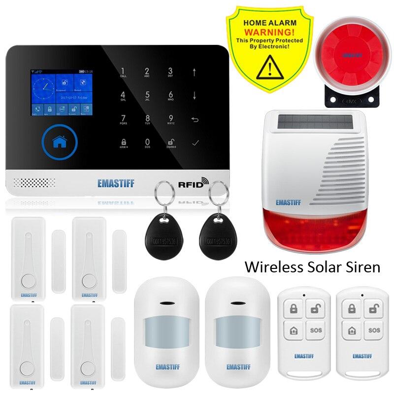 Wireless SIM GSM Home Security System