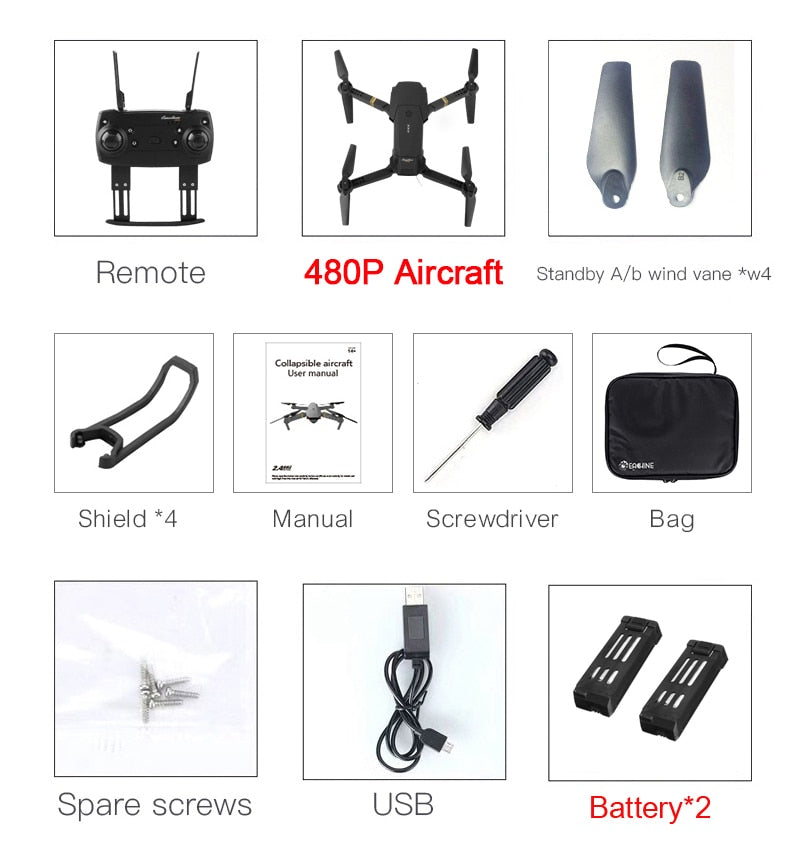 Foldable Design RC Quadcopter with Camera