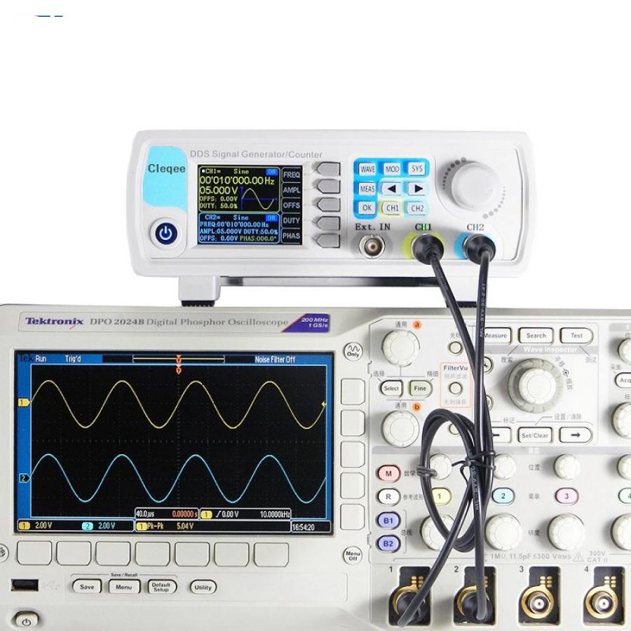 60MHZ Dual-Channel Waveform Signal Generator