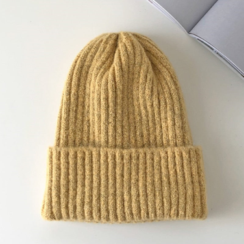 Women's Soft Knitted Wool Hat