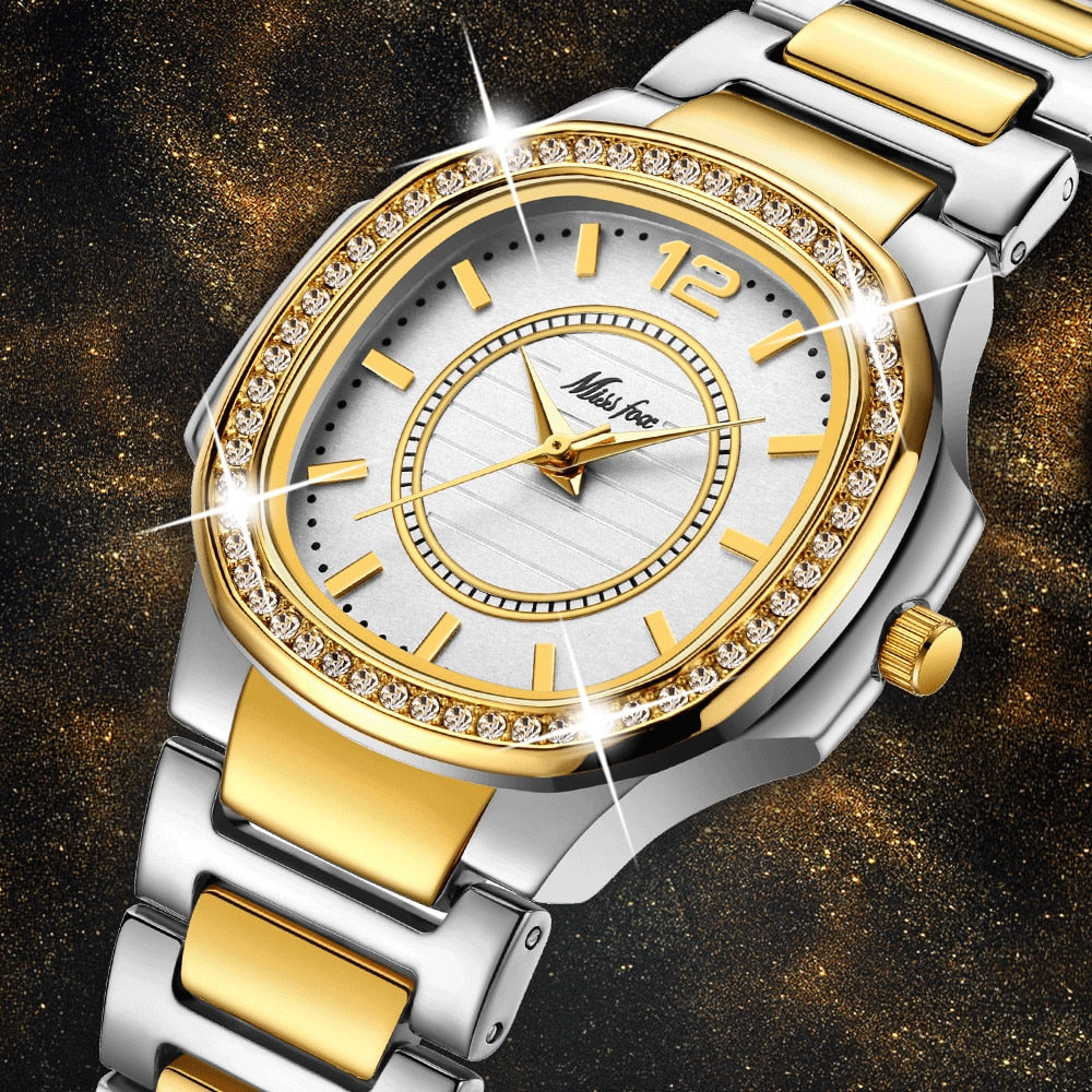 Women's Luxury Crystal Dial Watches