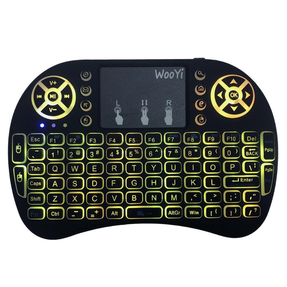 Mini Wireless Keyboard with Touchpad Remote Control