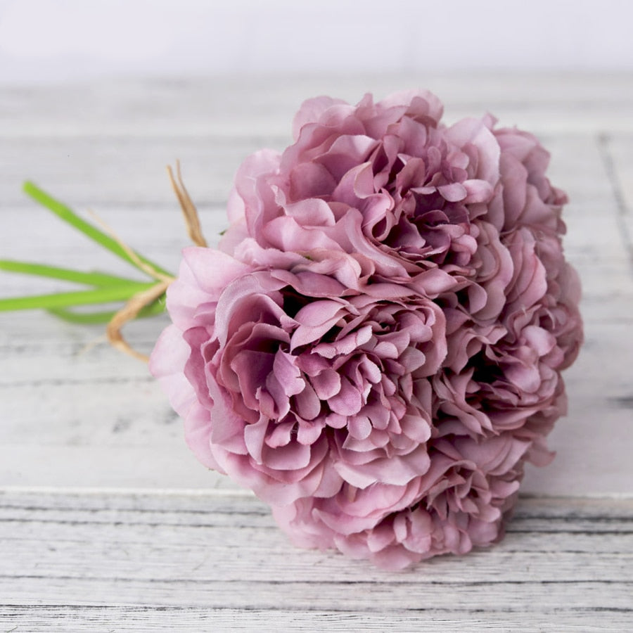 Artificial Peony for Home Decor 5 pcs Set