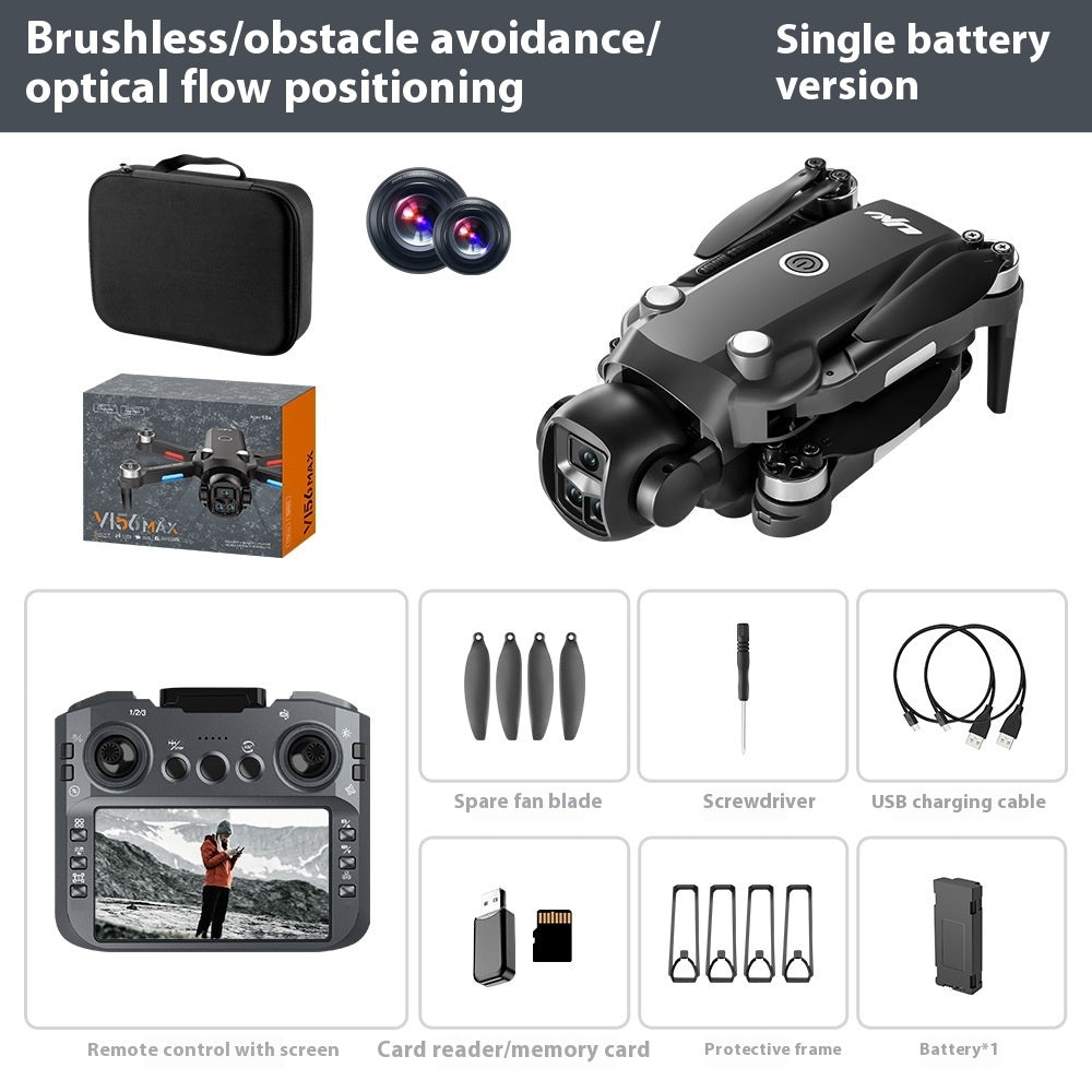 HD Aerial Photography Remote-controlled Unmanned Vehicle With Screen