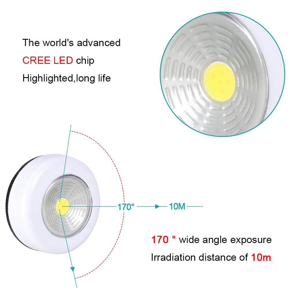 COB LED Under Cabinet Light with Switch