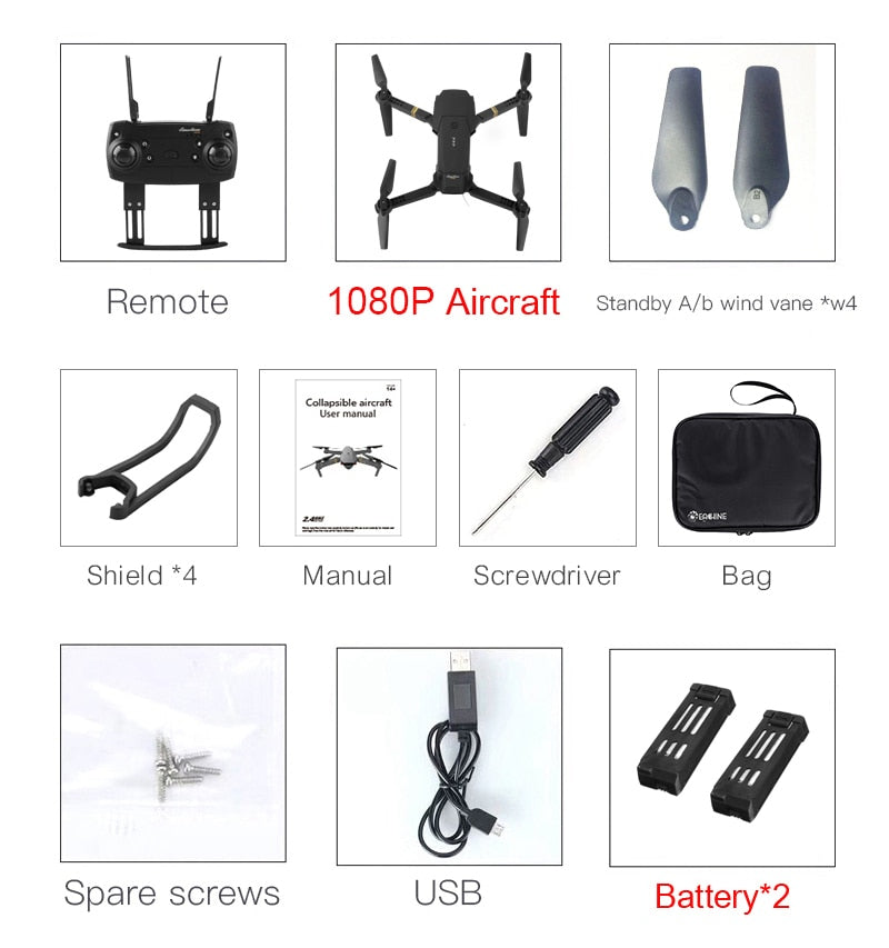 Foldable Design RC Quadcopter with Camera