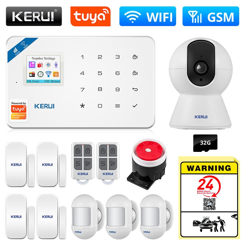 Wireless Motion Detector Burglar Alarm System
