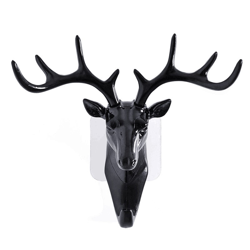 Vintage Deer Wall Hanging Hook