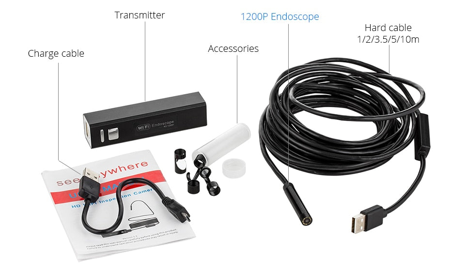 Waterproof Endoscope Mini Camera