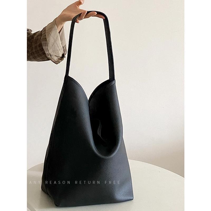 Large Capacity Bucket Shoulder Tote Bag