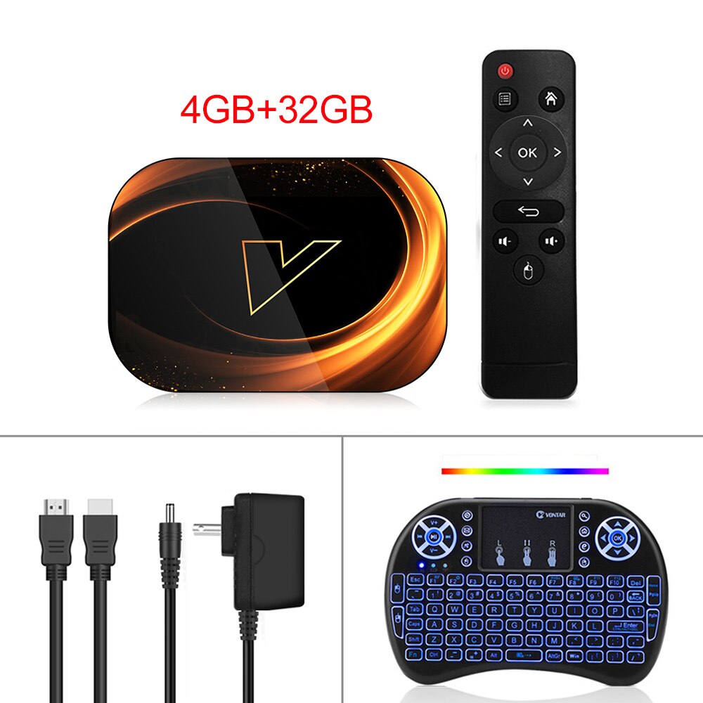 Fire Storm Design Android TV Box
