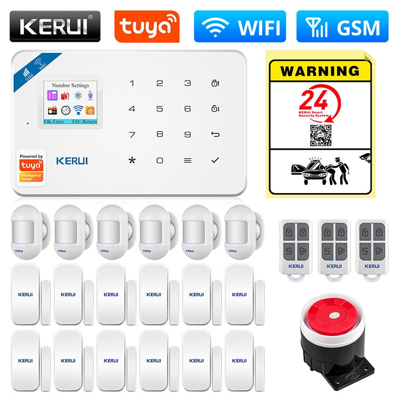 Wireless Motion Detector Burglar Alarm System