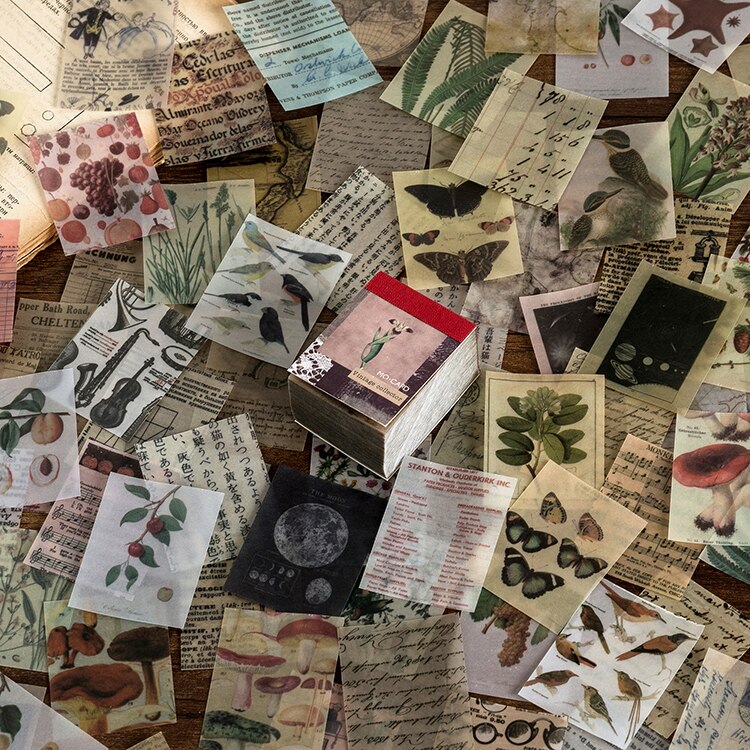 Retro Painting Craft Paper