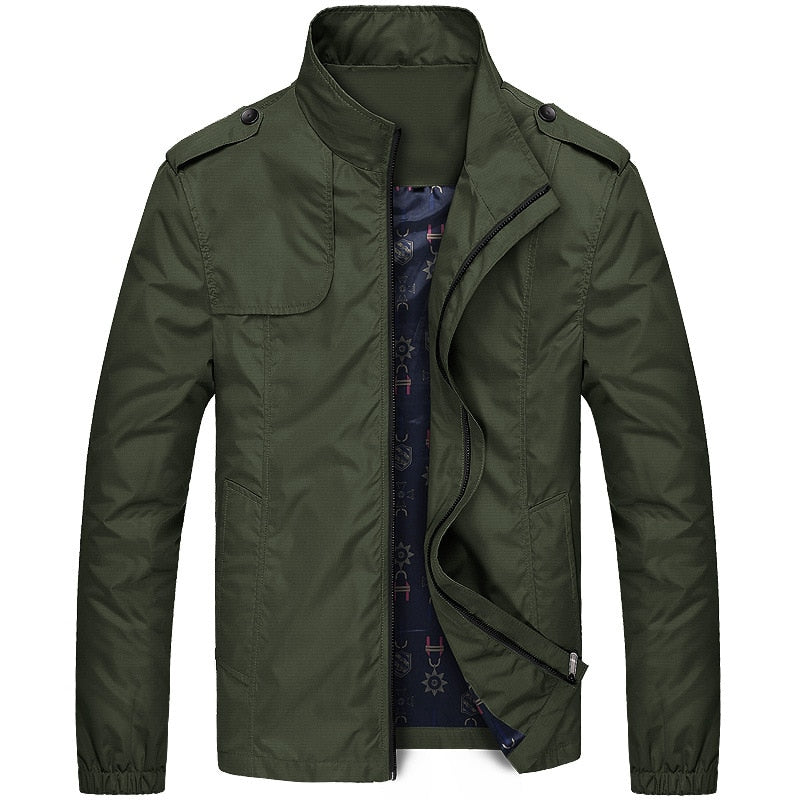 Men's Slim Bomber Jacket