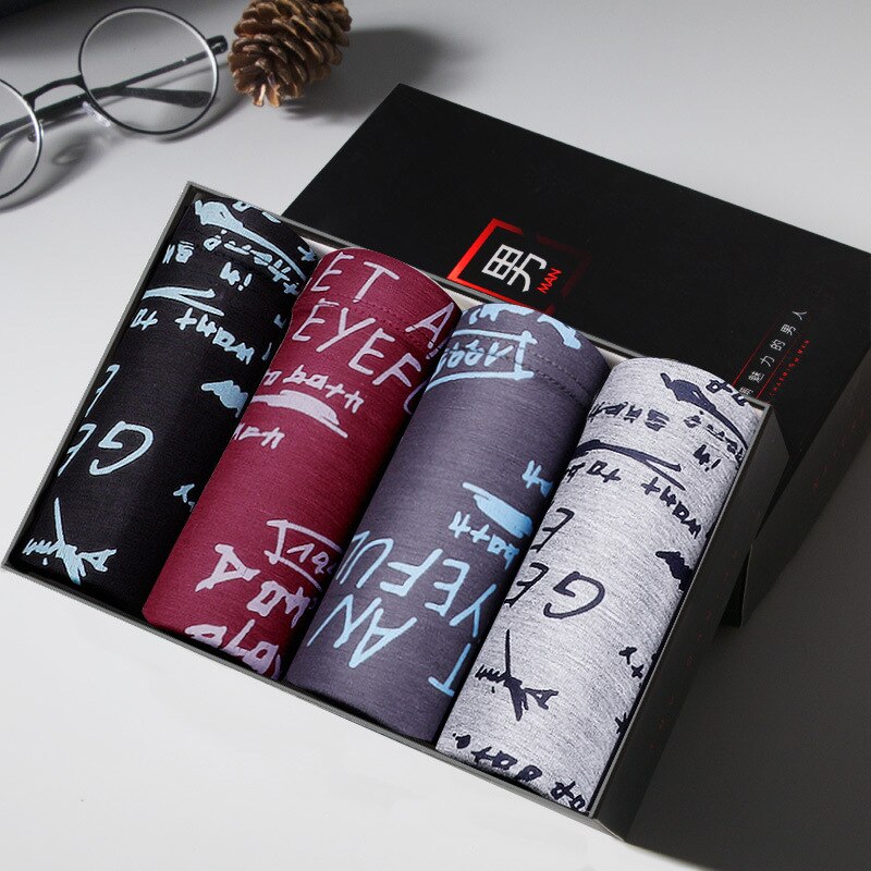 Men's Boxers 4 pcs Set