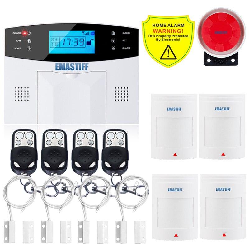 IOS Android APP Wired Wireless Home Security System