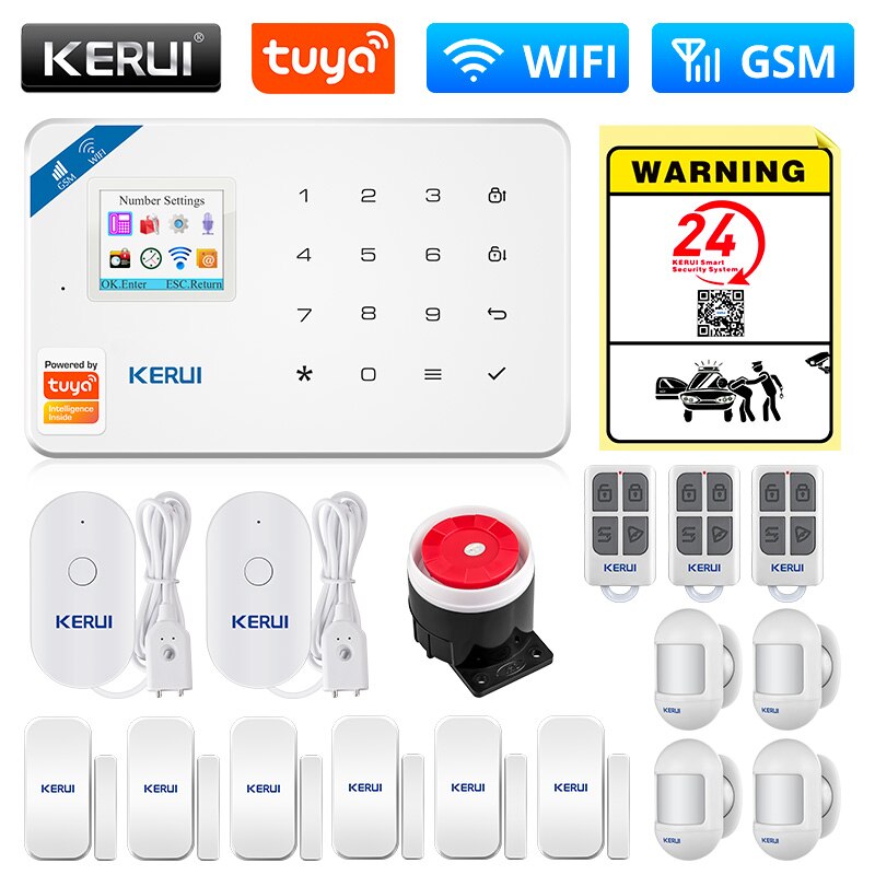 Wireless Motion Detector Burglar Alarm System