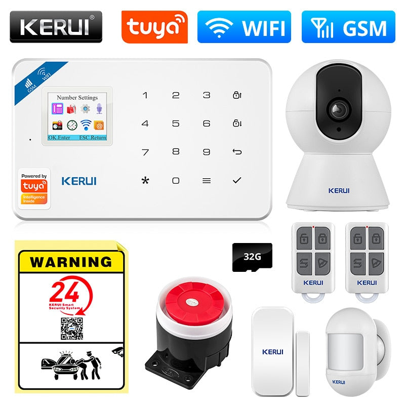 Wireless Motion Detector Burglar Alarm System