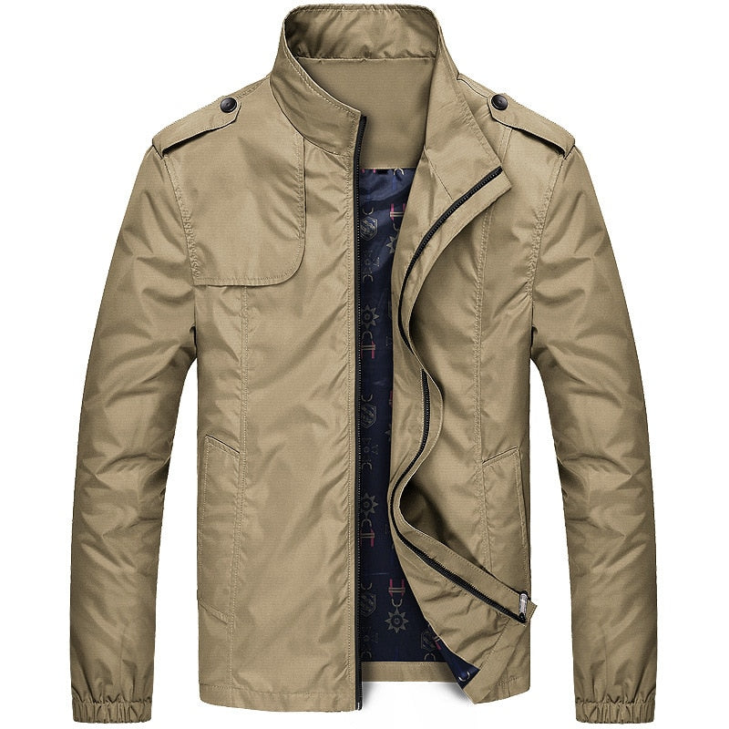 Men's Slim Bomber Jacket
