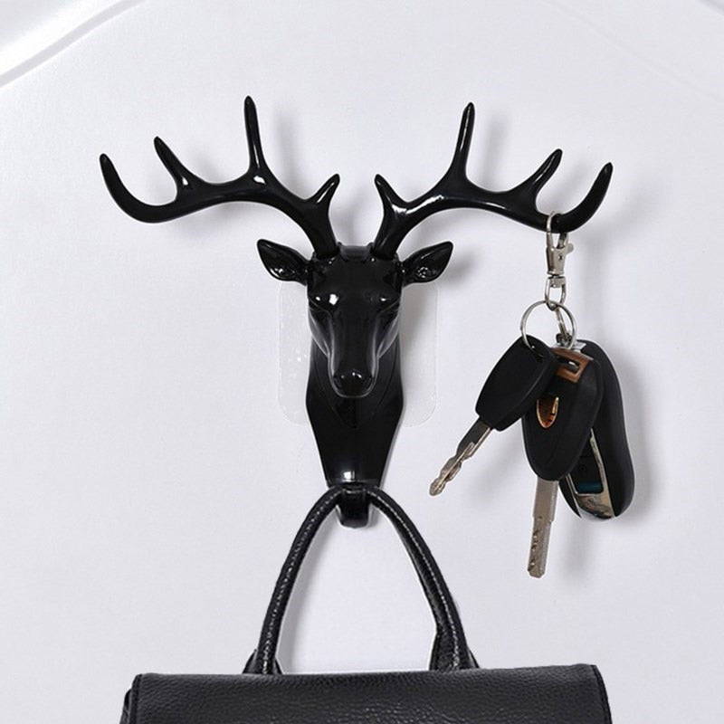 Vintage Deer Wall Hanging Hook