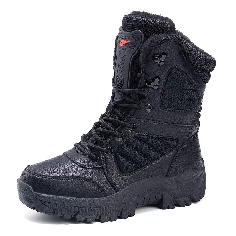 Snow Boots Men's Ski Insulation Cotton Shoes Waterproof And Cold-proof
