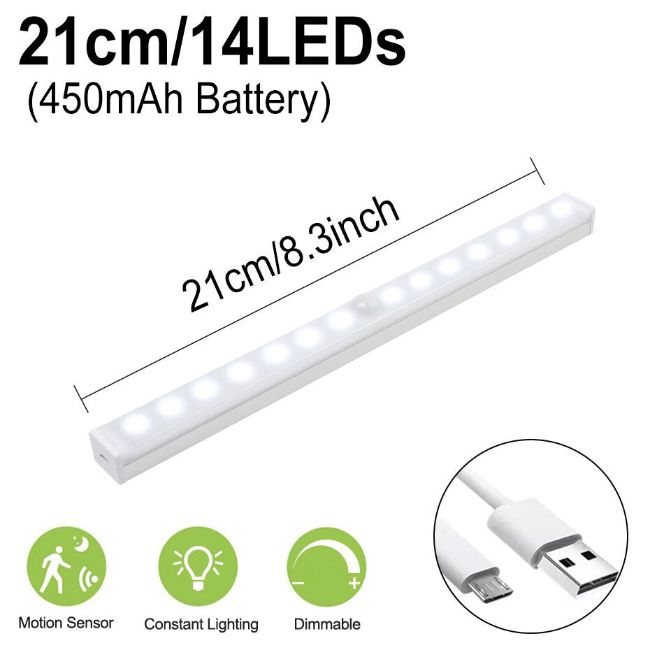 6/10 LEDs PIR LED Motion Sensor Light