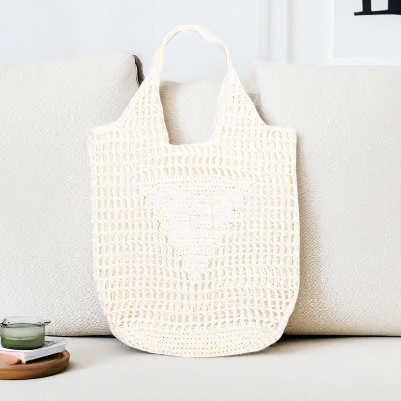 Retro Popular Large Capacity Hollow Handbag