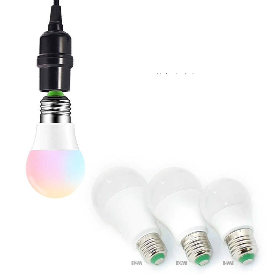 Universal E27 RGB LED Bulb with Remote Control