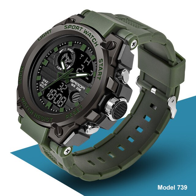 Men's Military Waterproof Watch