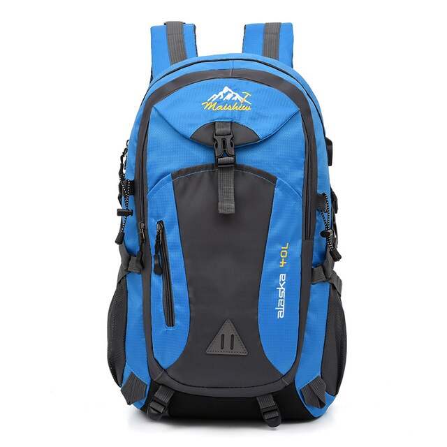 Waterproof Camping Backpack with USB Port