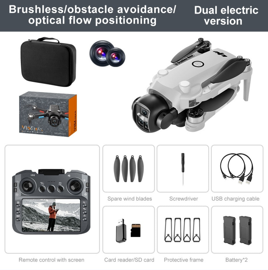 HD Aerial Photography Remote-controlled Unmanned Vehicle With Screen