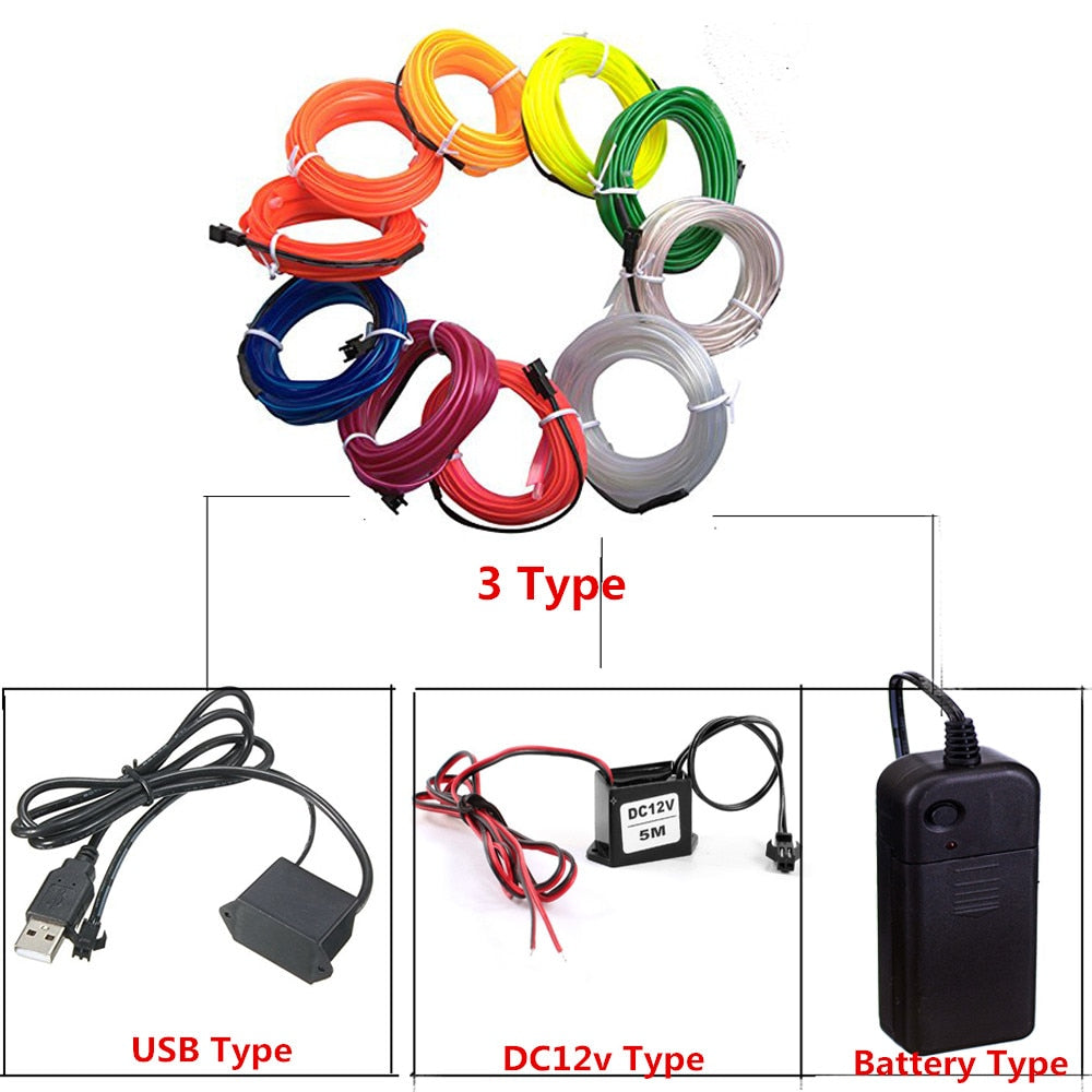 Flexible Neon Strip Lighting
