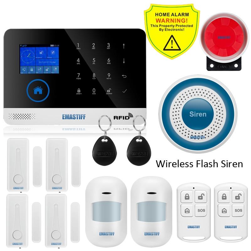 Wireless SIM GSM Home Security System