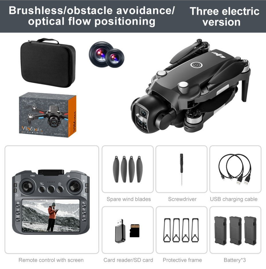 HD Aerial Photography Remote-controlled Unmanned Vehicle With Screen