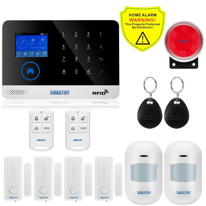 Wireless SIM GSM Home Security System