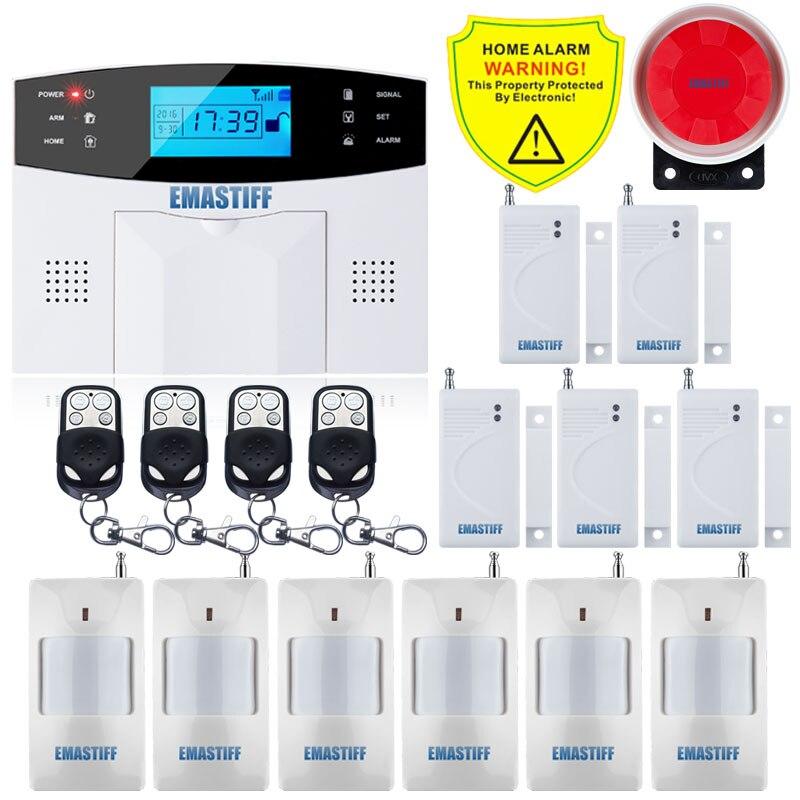 IOS Android APP Wired Wireless Home Security System
