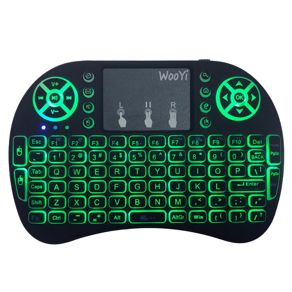 Mini Wireless Keyboard with Touchpad Remote Control