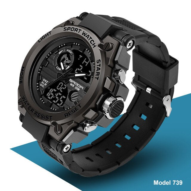 Men's Military Waterproof Watch