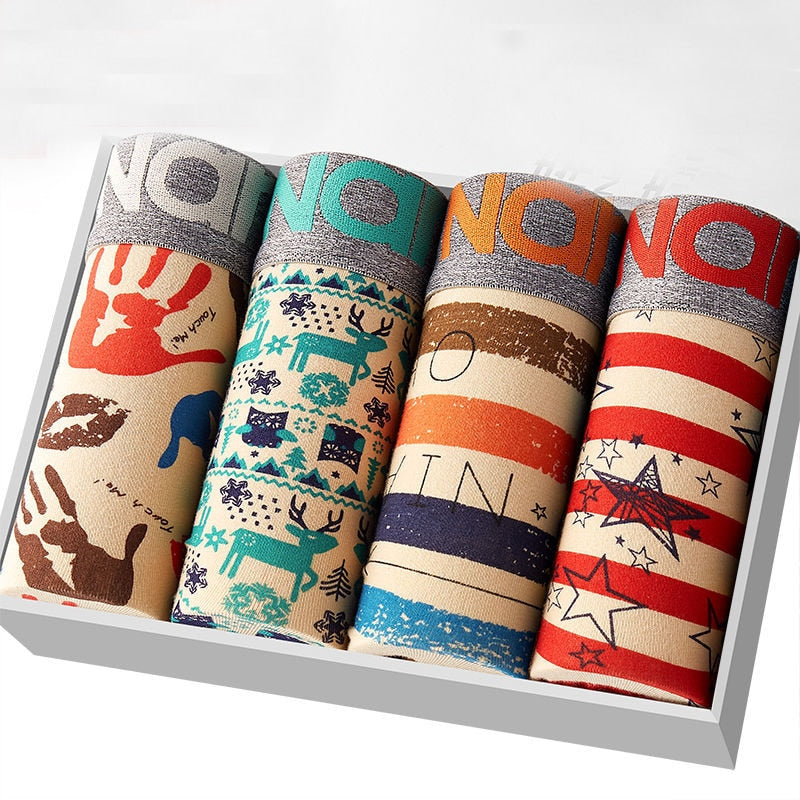Men's Boxers 4 pcs Set