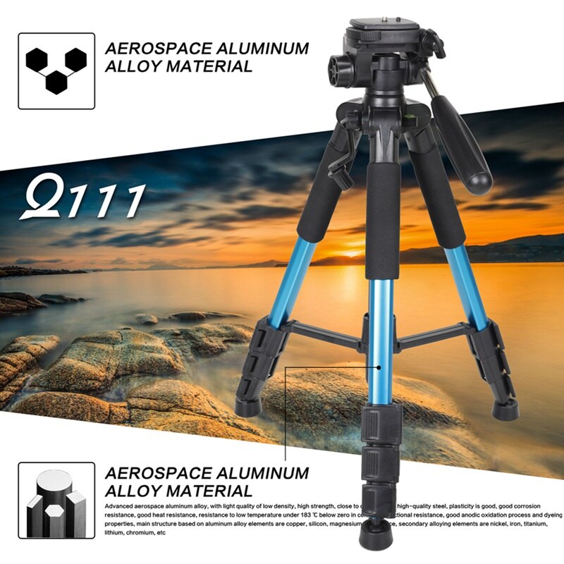 Professional Travel Aluminum Camera Tripod Stand