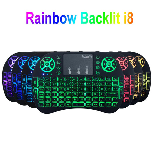 Mini Wireless Keyboard with Touchpad Remote Control