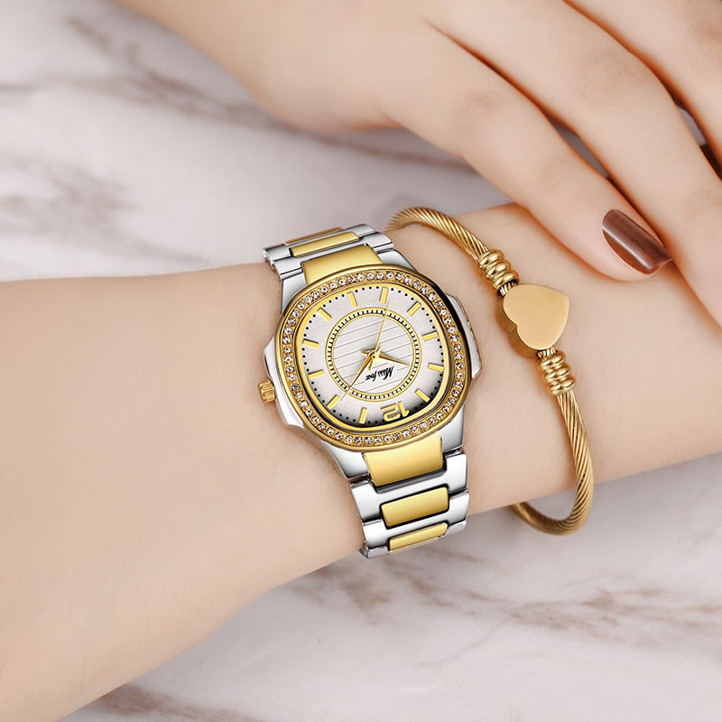 Women's Luxury Crystal Dial Watches