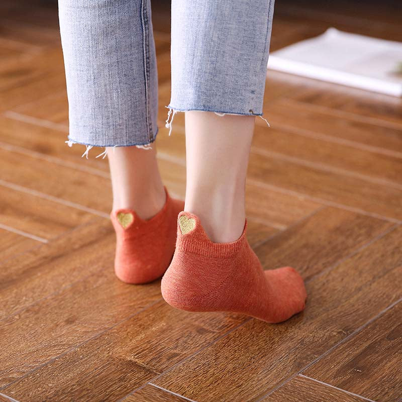 Women's Short Socks 4 Pairs Set