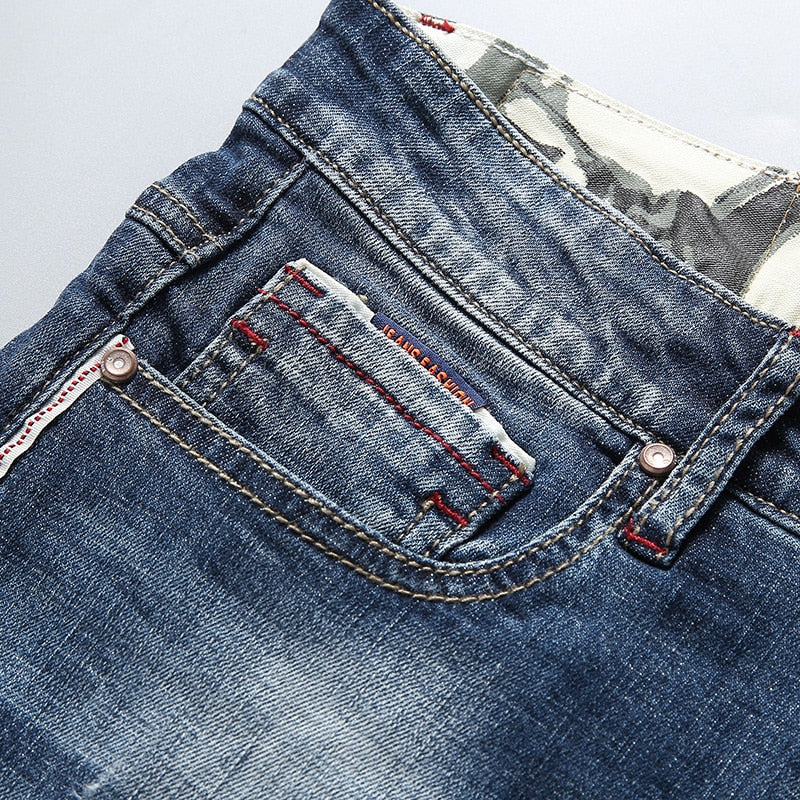 Men's Casual Denim Shorts